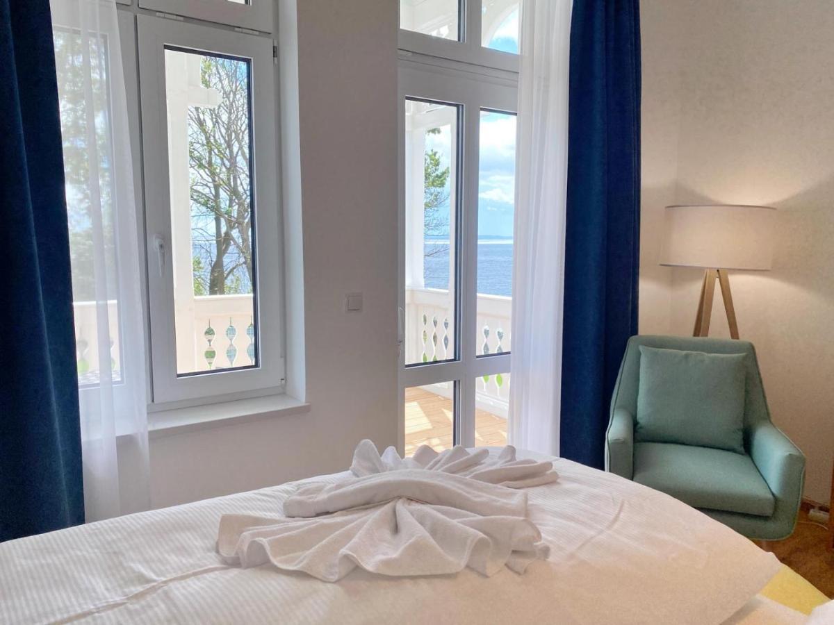 Villa Jenny - Ferienappartement 1 Mit Meerblick Sassnitz Bagian luar foto